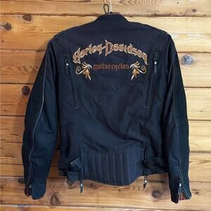 Harley Davidson 2008 Padded Motorcycle Jacket Womens Medium